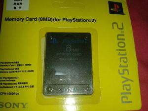 Memoria De Playstation 2 Sony 8mb. Al Mayor Y Detal.