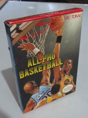 Nintendo All-pro Basketball Original Caja+manual +inserts