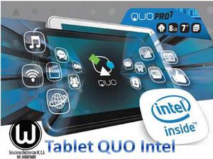Tablet 7 Pulgadas Quo Pro7 Intel Dual Core 1gb Ram Tienda