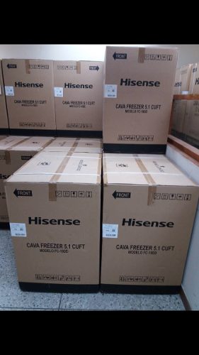 Cava Freezer 5.1 Pies Hisense Oferta