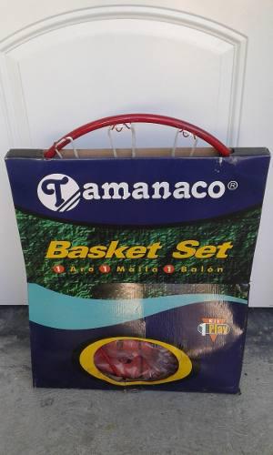 Juego De Basket Tamanaco (Incluye Aro Y Balon)