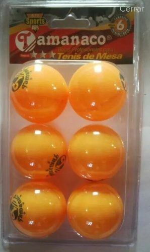 Pelotas Ping Pong Tamanaco 3 Estrellas