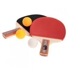 Set, 2 Raquetas De Ping Pong + 3 Pelotas,marca Sport Raquet