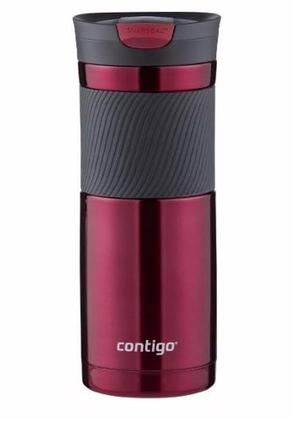 Vaso Contigo 20 Oz Termo Rojo Byron Snapseal Original