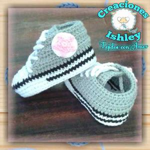 Zapatos Tejidos Para Bebe