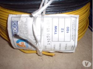 se venden rollos de cable thw 12 y thhn 12