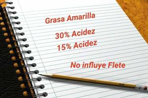 Grasa Amarilla 30 Y 15% Acidez