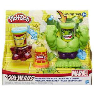 Hasbro Play Doh Hulk Aplasta-masa + Iron Man