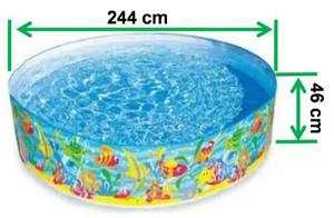 Piscina Familiar Inflable 244 X 46 Cm Oferta