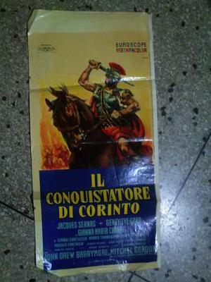 Afiche De La Película El Conquistador De Corinto..