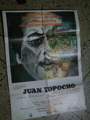 Afiche De La Película Venezolana Juan Topocho