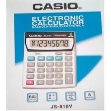 Calculadora Casio Js-818v