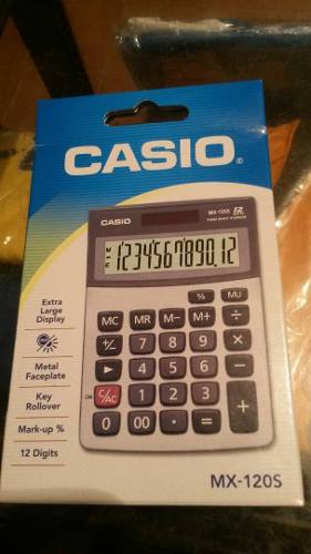 Calculadora Casio Mx-12s Y Mx-120s