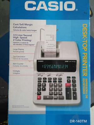 Calculadora Con Impresora Casio. Desk-top Print Modelo Nuevo