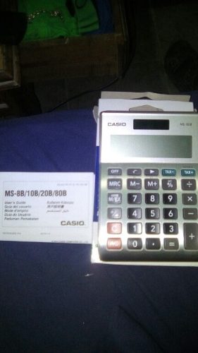 Calculadora Electronica Marca: Casio Ms-80b, Original,nueva.