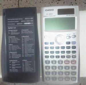 Calculadora Financiera Casio Fc 200v