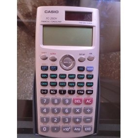 Calculadora Financiera Casio Fc 200v