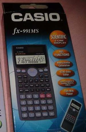 Calculadora Fx-991ms 401 Funciones