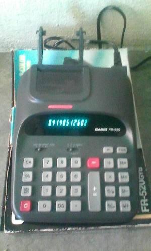 Calculadora Sumadora Casio Mod Fr-520.gyb