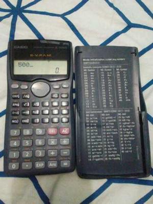 Calculadoras Casio Fx570ms, Fx82ms, Fx100ms.