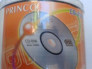 Cd Princo Rw Regrabable 4x-12x 80min/700mb 