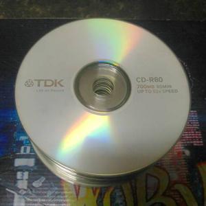 Cd Virgen Tdk Por Unidad, Poseo 50....