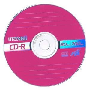 Cd-r Maxell 80 Min 700 Mb (paquete De 6)