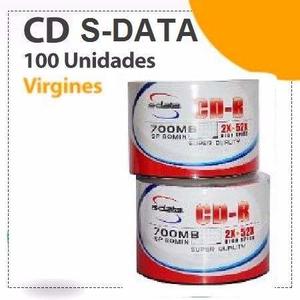 Cd-r S-data Printeable Original Cd Virgen 80 Min 700 Mb 52x