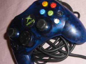 Control Xbox Clasico Azul Original (practicamente Nuevo)