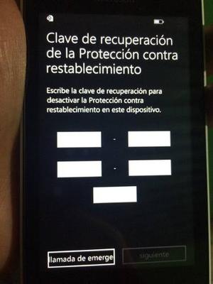 Desbloqueo De La Protección Contra Restablecimiento Lumia