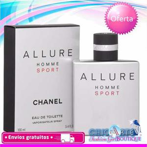 Perfume Chanel Caballero Allure Homme Sport Oferta 100 Ml