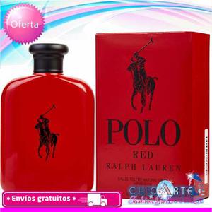 Perfume Polo Red Ralph Lauren Caballero Oferta For Men Rojo