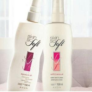 Promocion Skin So Soft De Splash 150 Ml Y Crema 250 Ml Avon