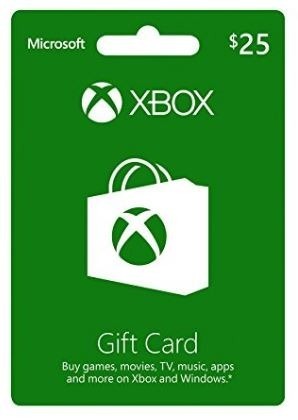 Xbox $25 Gift Card Y Membresia De 12 Meses