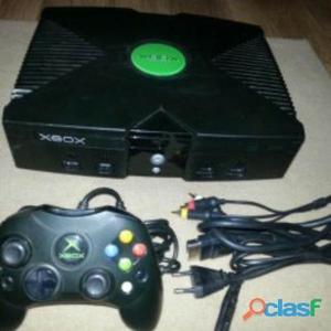 Xbox Clasico Con Un Control Y Juegos Original