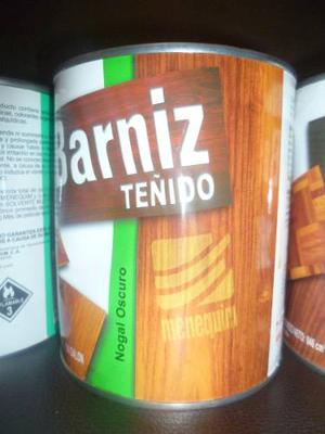 Barniz Para Madera Color Nogal 1/4.