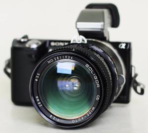 Lente Sony Nex Nikon 28mm F2.8 Angular Luminoso Japón 