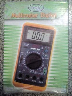 Multimetro Digital Dgk Mu118