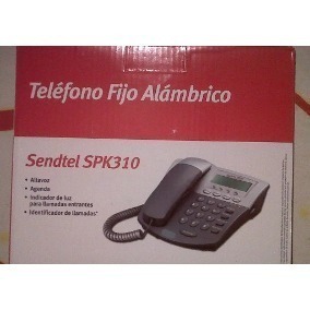 Teléfono Fijo Alámbrico Sendtel Spk310 Nuevo Sin Usar