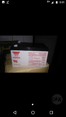 Yuasa 12v 12ah Pila Recargable Gel Vstrom Klr, Ups, Alarmas