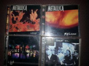 Cd Originales Metallica / Nirvana