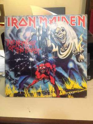 Lp Iron Maiden The Number Of The Beast Importado Usa