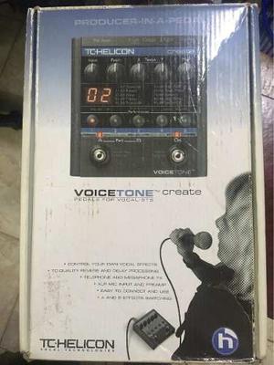 Pedal Para Vocalistas: Tc Helicon Voicetone Create
