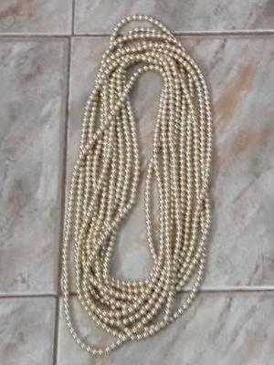 Perlas De Vidrio #8 Por Collar De 110 Und,