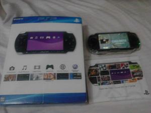 Psp  Chipeado Con Varios Juegos Caja Y Manual