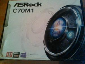 Asrock C70m1 + Procesador Dual + 2gb Ram Ddr3 + Disco 500gb