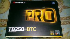 Biostar Tb250-btc 6 Gpu Ethe + Procesador