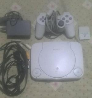 Playstation One+control Original+memory Card+juegos!!