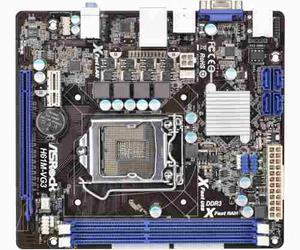 Tarjeta Madre Asrock H61m-vg3 Con 2gb De Ram Poco Uso