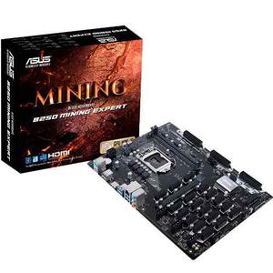 Tarjeta Madre Asus B250 Mining Expert 19 Pci-e Rig Eth Bagc